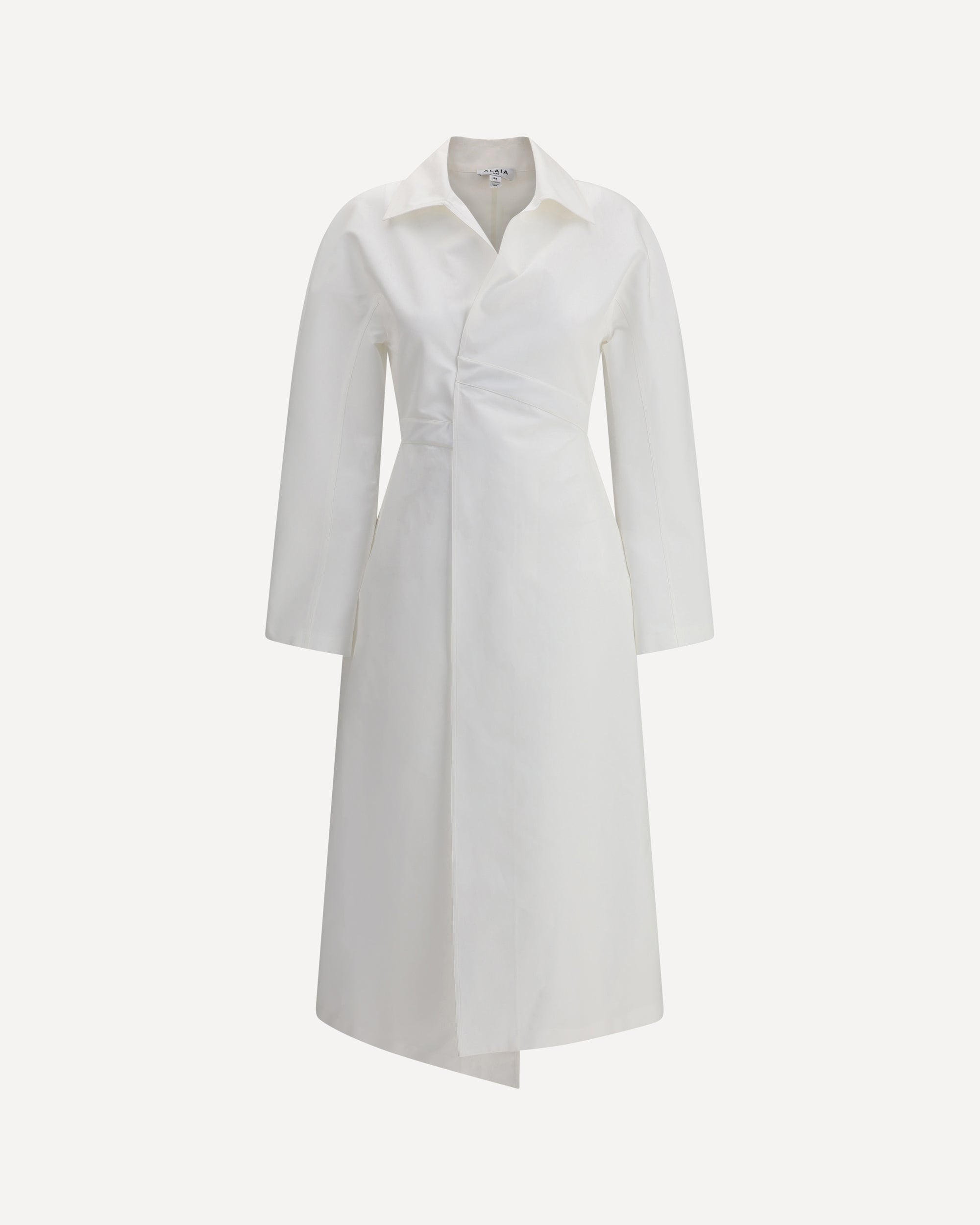 ALAÏA Wrap-style midi Dress Female 40