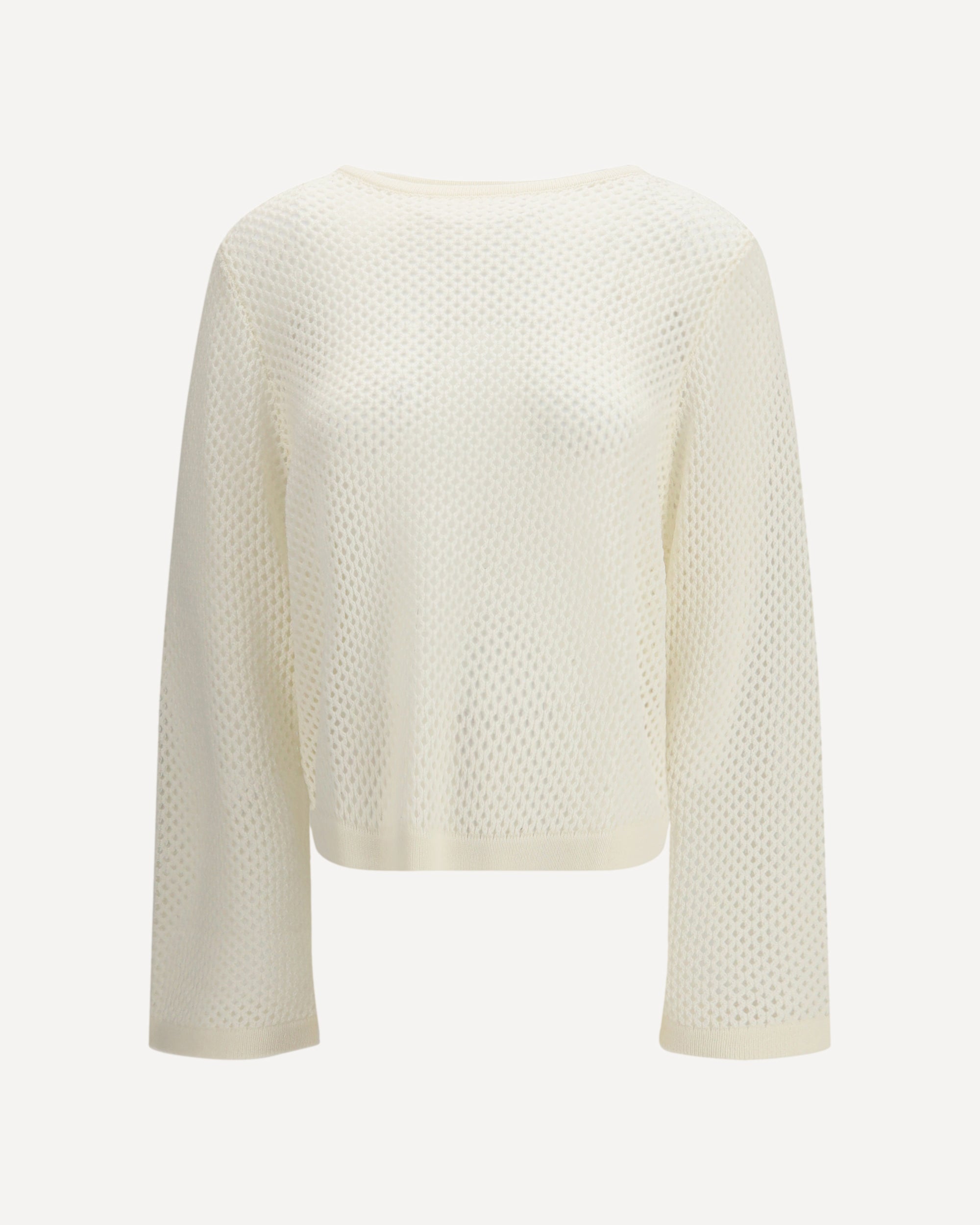 ALLUDE perforated boatneck Jumper Female M