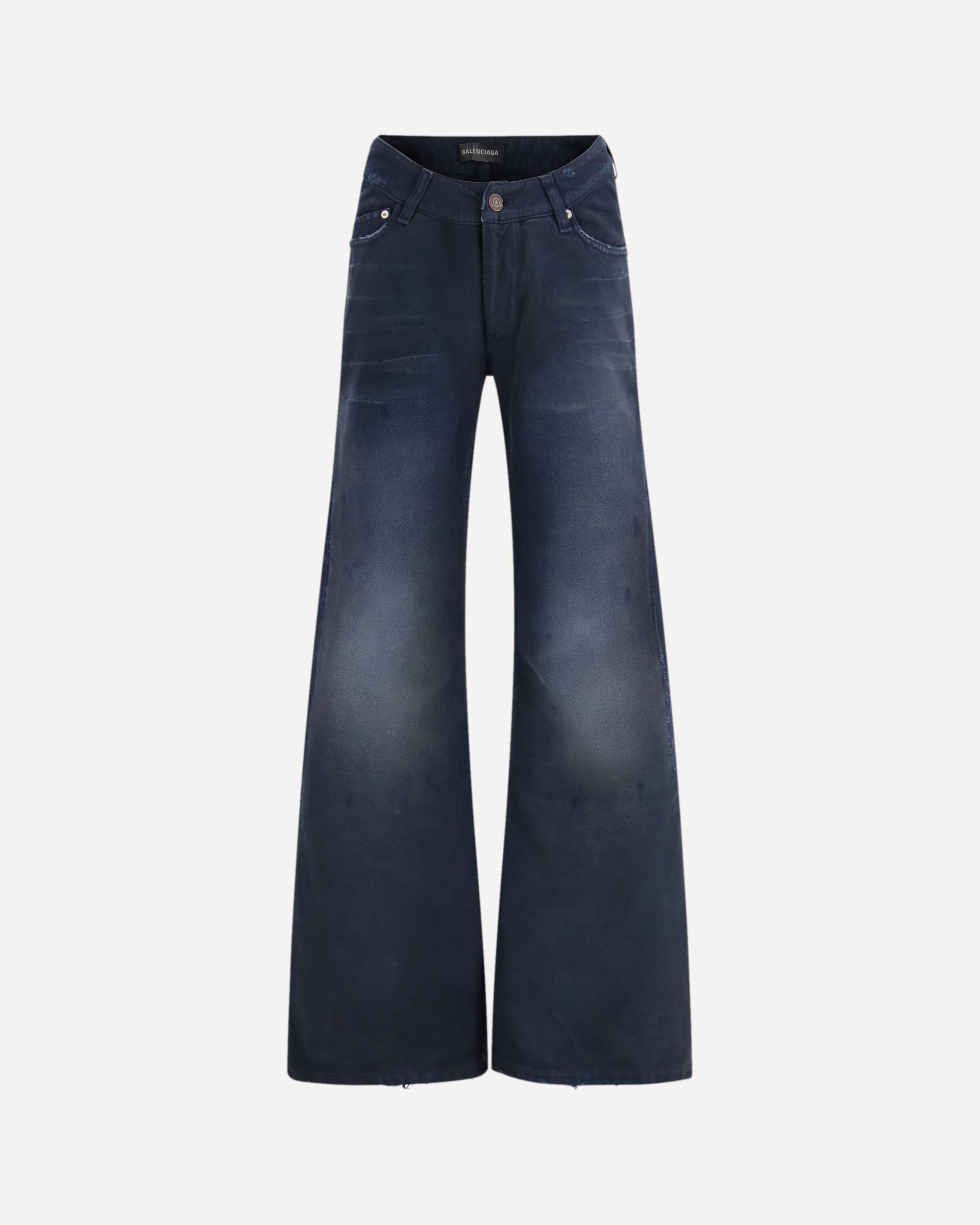 BALENCIAGA Curved Waist Jeans Female 25