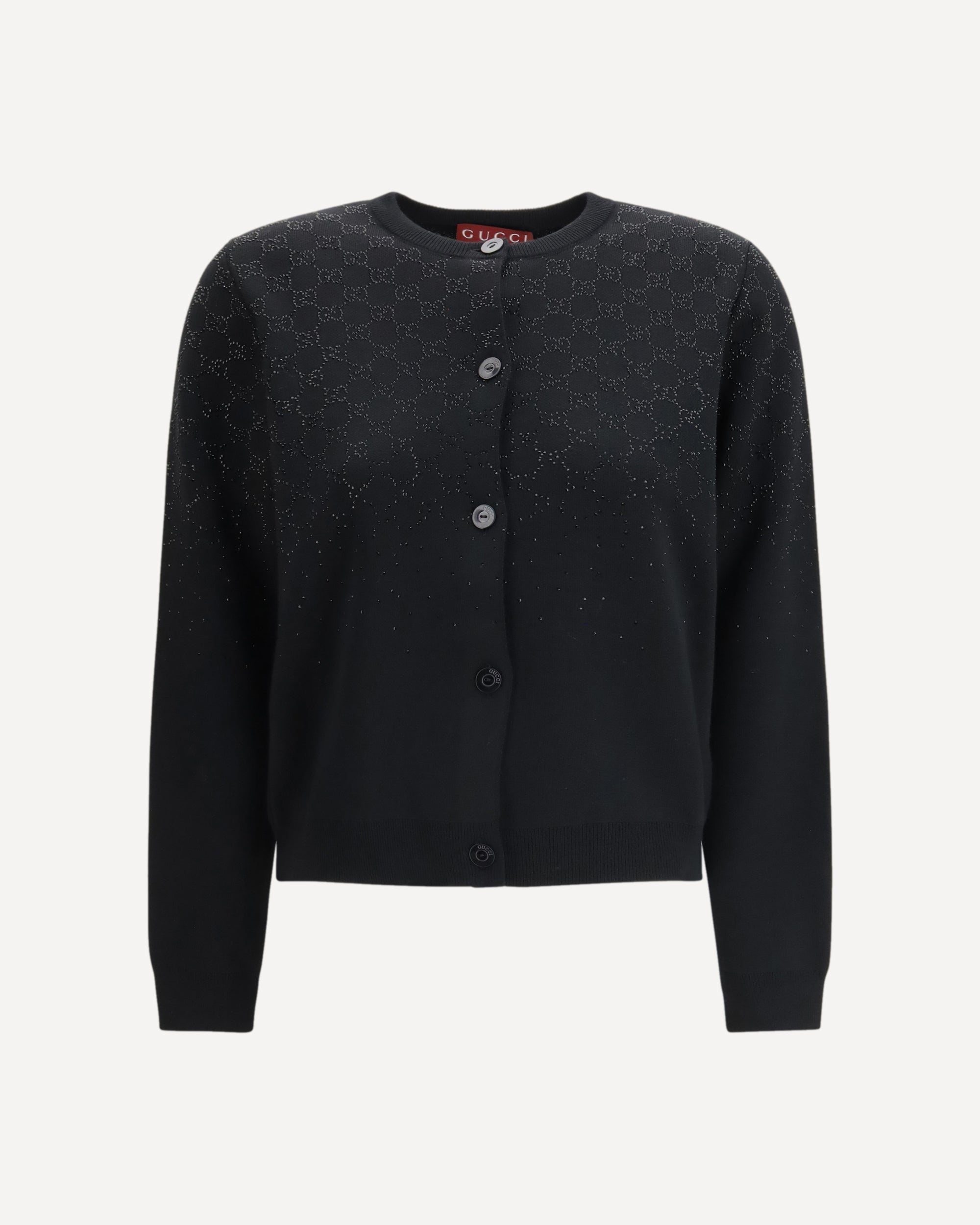 GUCCI Long-sleeve crew-neck Cardigan Female M