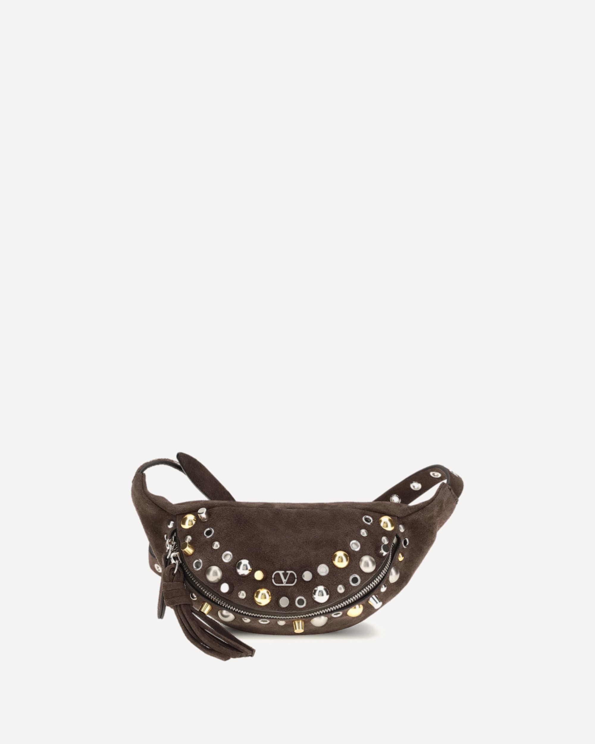 VALENTINO GARAVANI Nellcôte suede Fanny Pack Male UNI