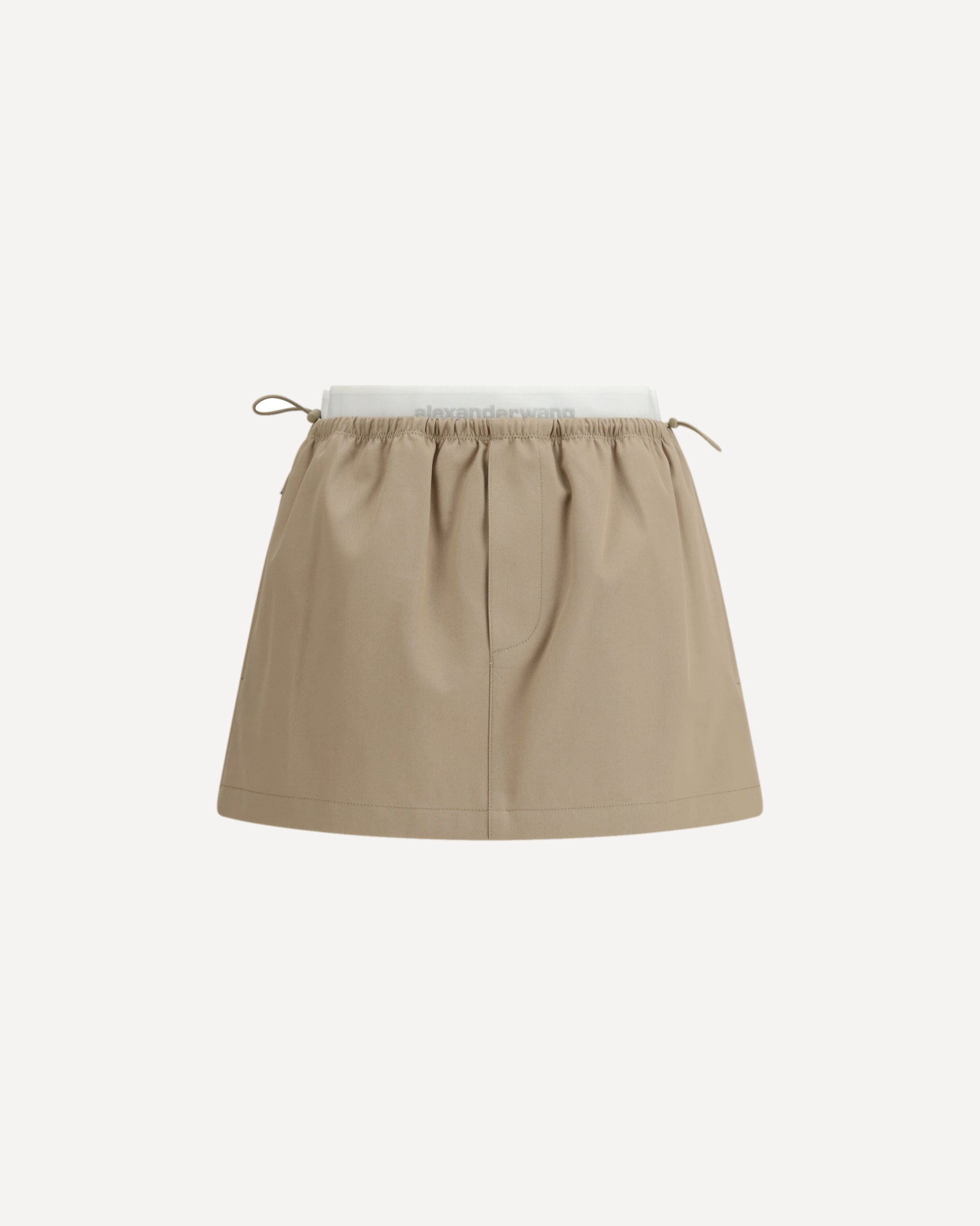ALEXANDER WANG Drawstring mini Skirt Female M