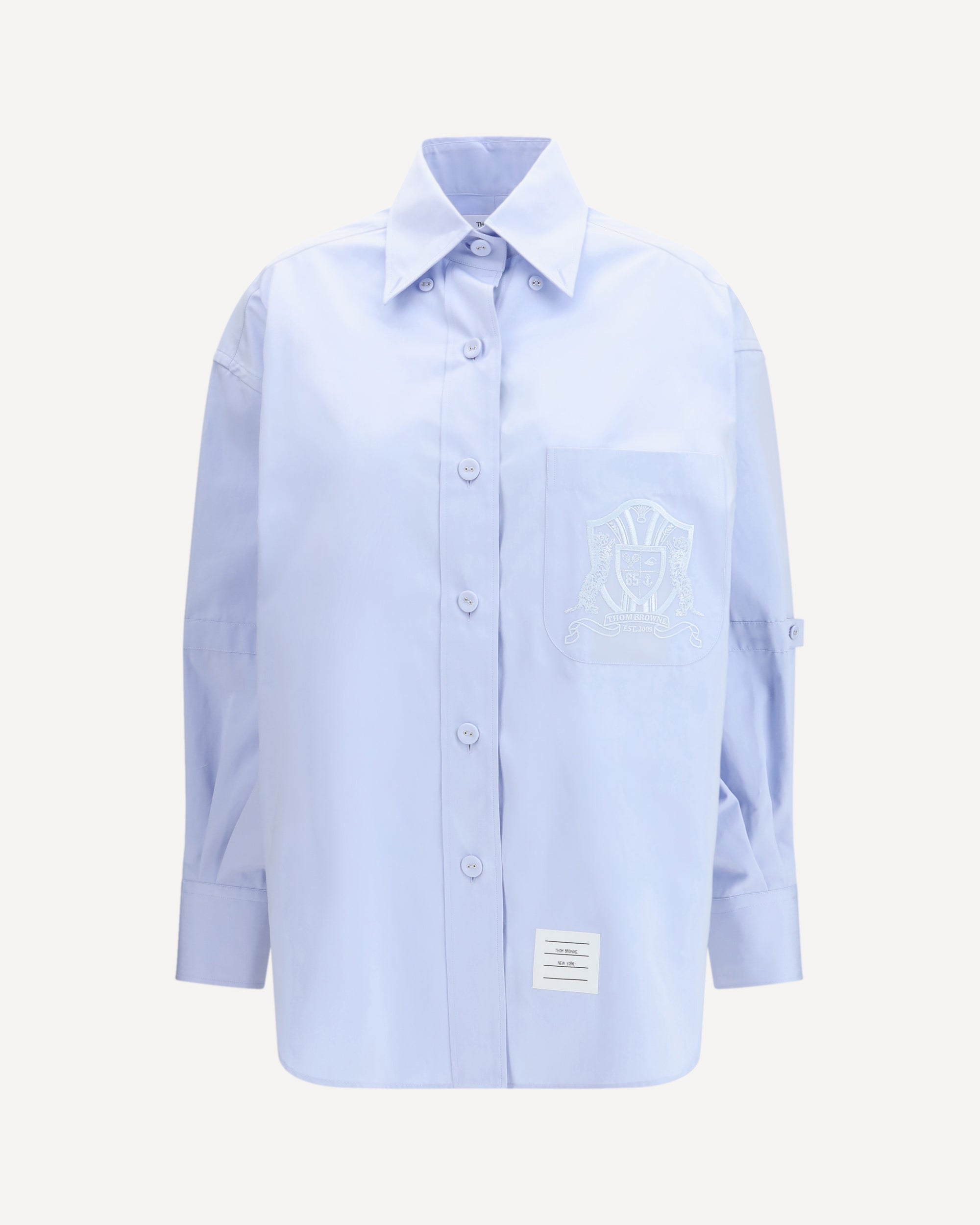 THOM BROWNE Oversized cotton Shirt Female 40