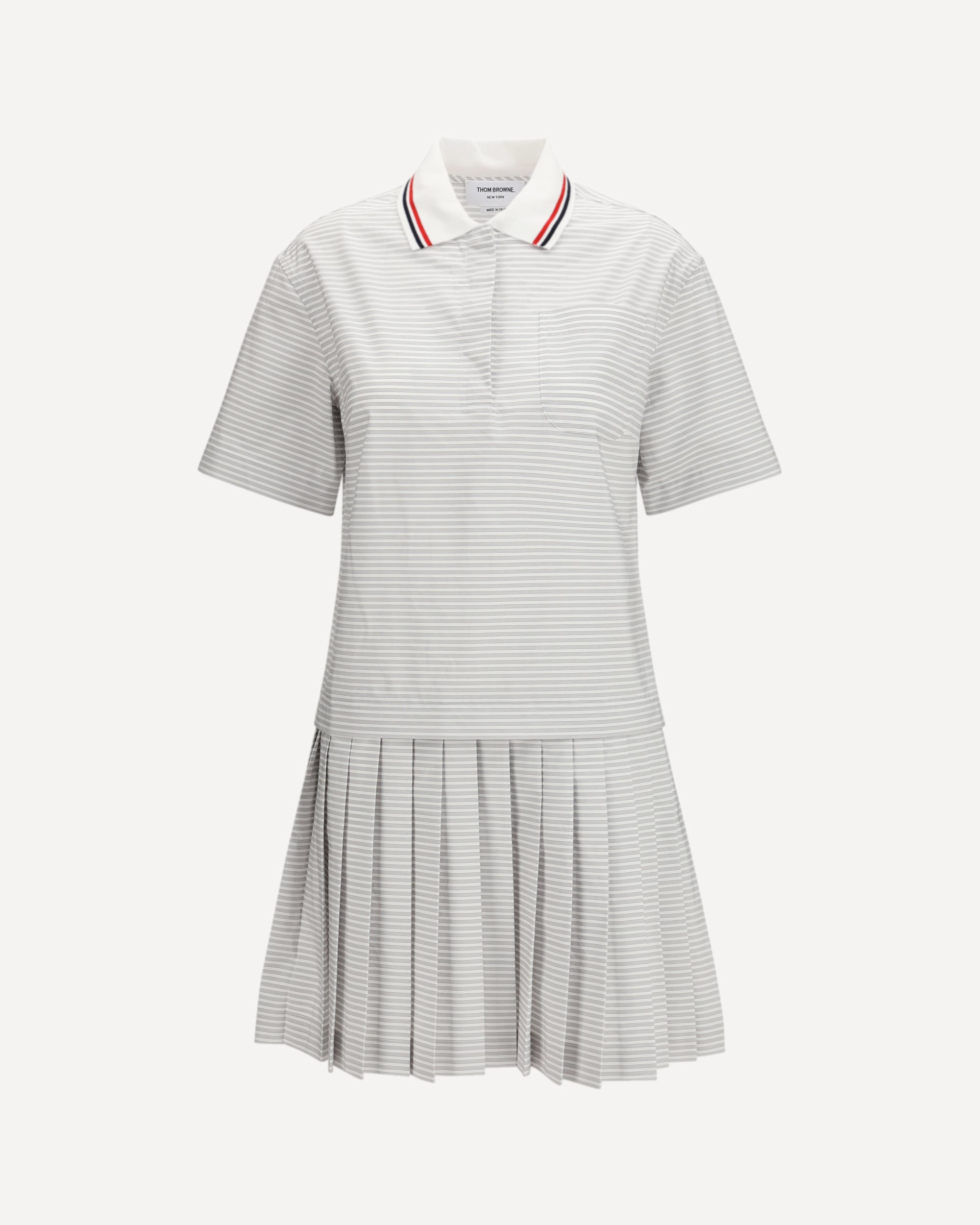 THOM BROWNE Cotton polo Dress Female 42
