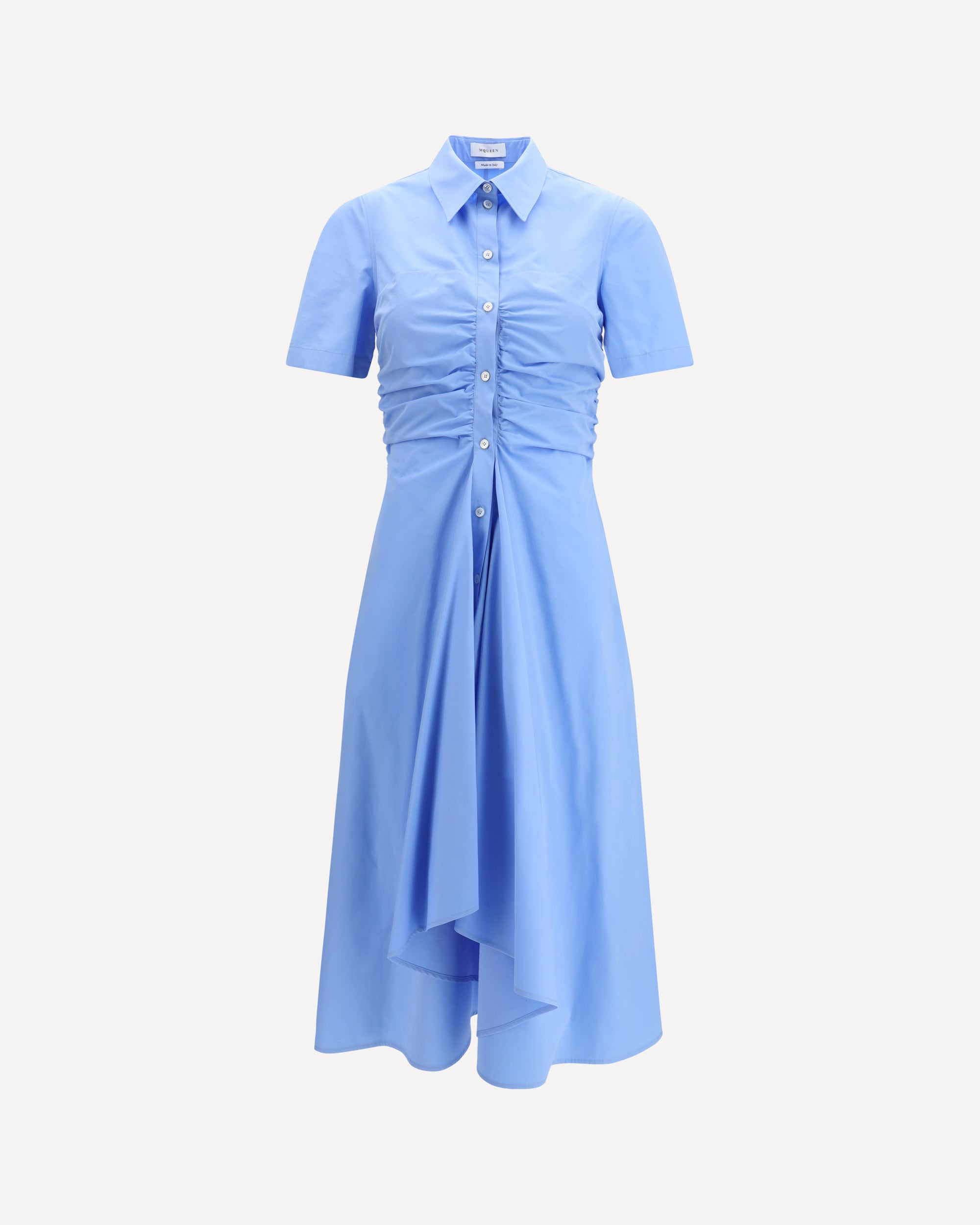 ALEXANDER McQUEEN Midi shirt Dress in cotton Female 42