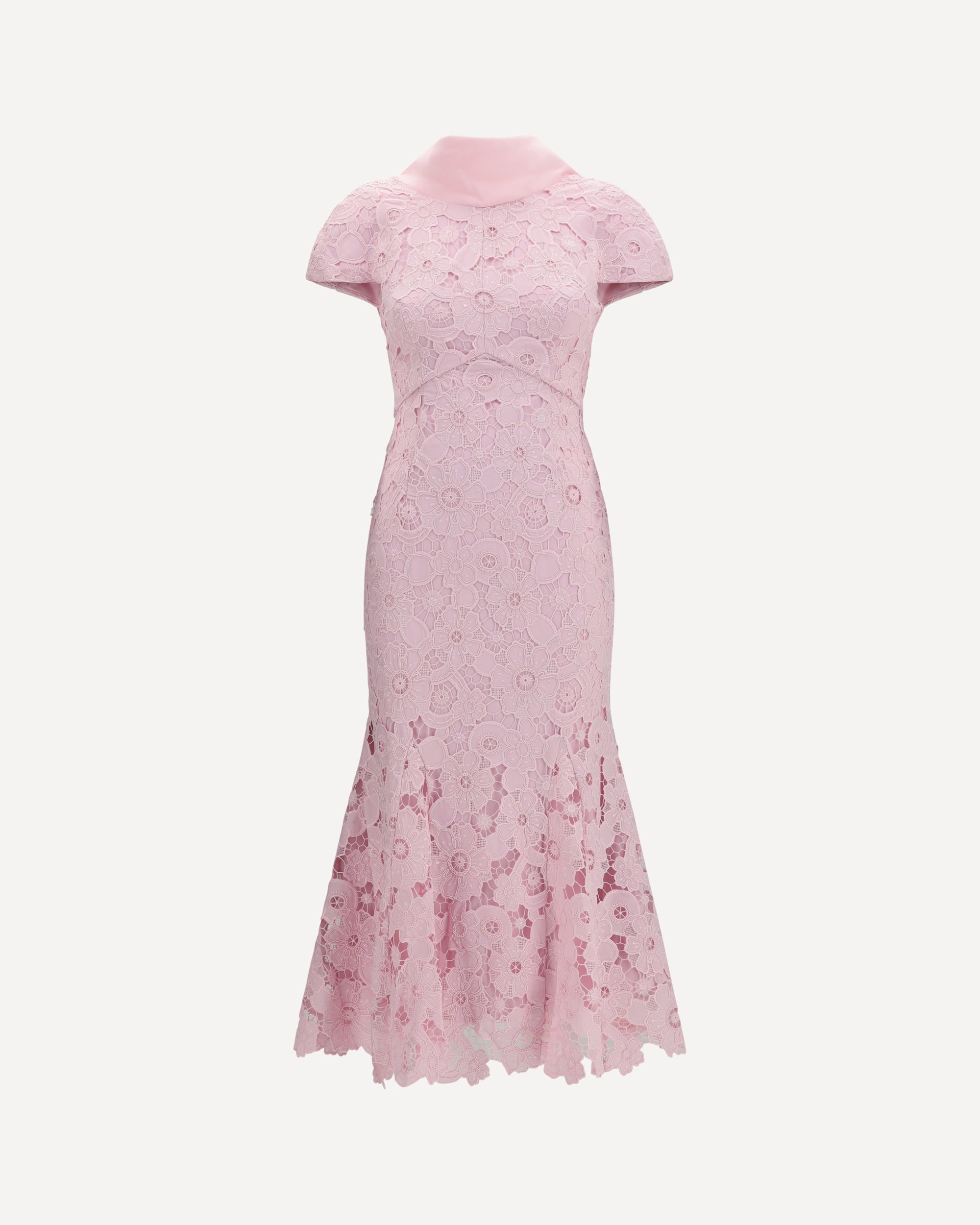 SELF-PORTRAIT Lace midi Dress Female 8