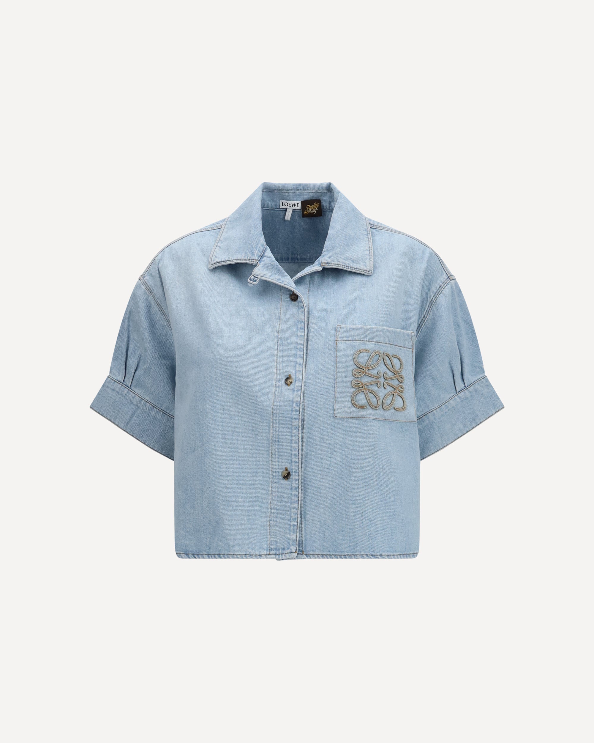 LOEWE Short-sleeve denim Shirt Loewe x Paula's Ibiza Female 34