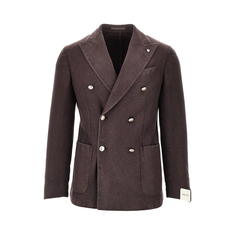 L. B.M. 1911 'Tom' flannel double-breasted jacket Man 54