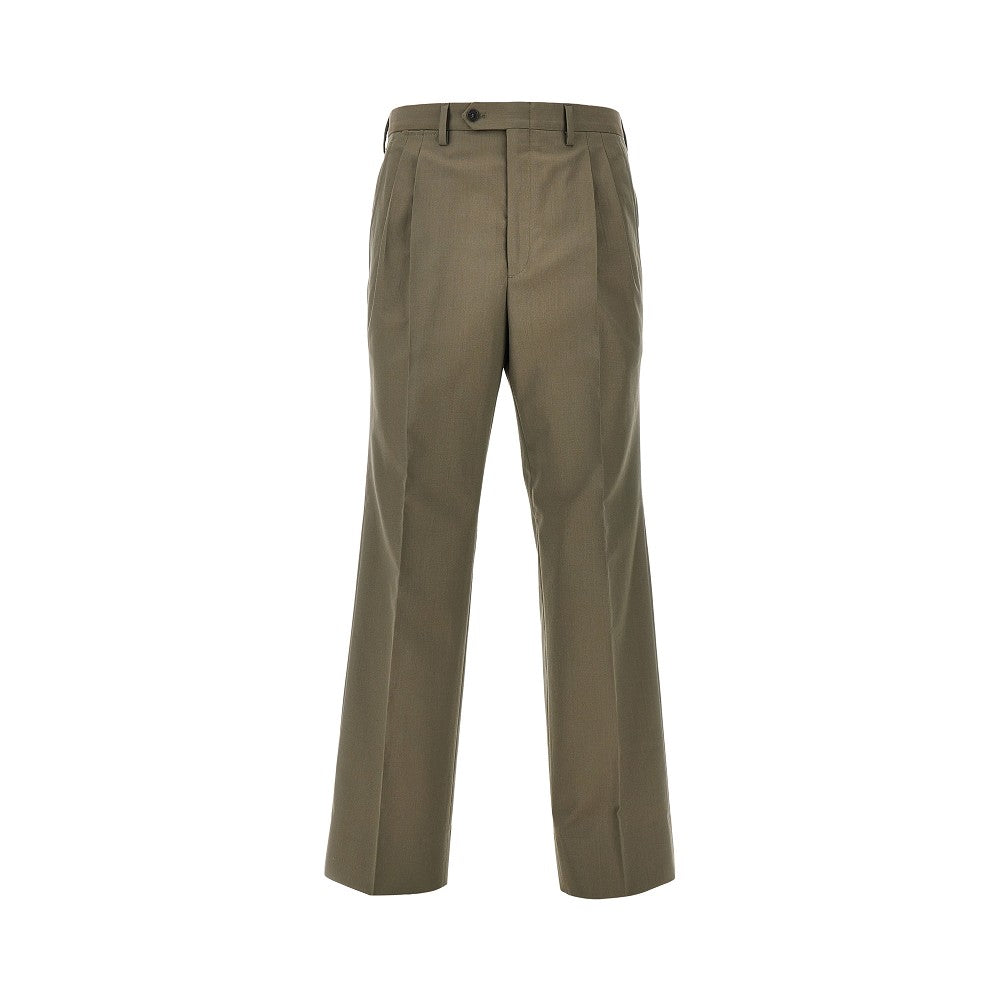 PRADA Wool-blend pants with darts Man 46
