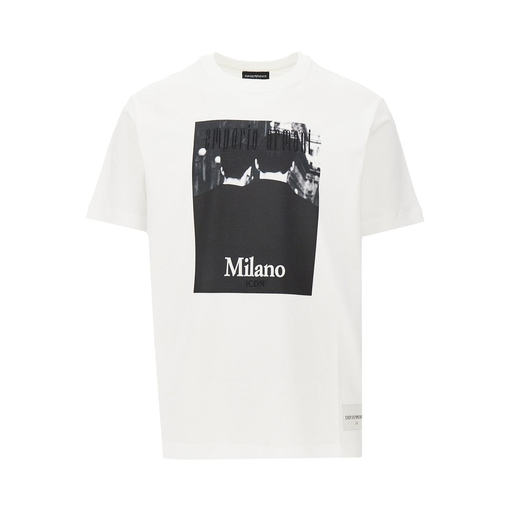EMPORIO ARMANI ICON photographic print T-shirt Man XL