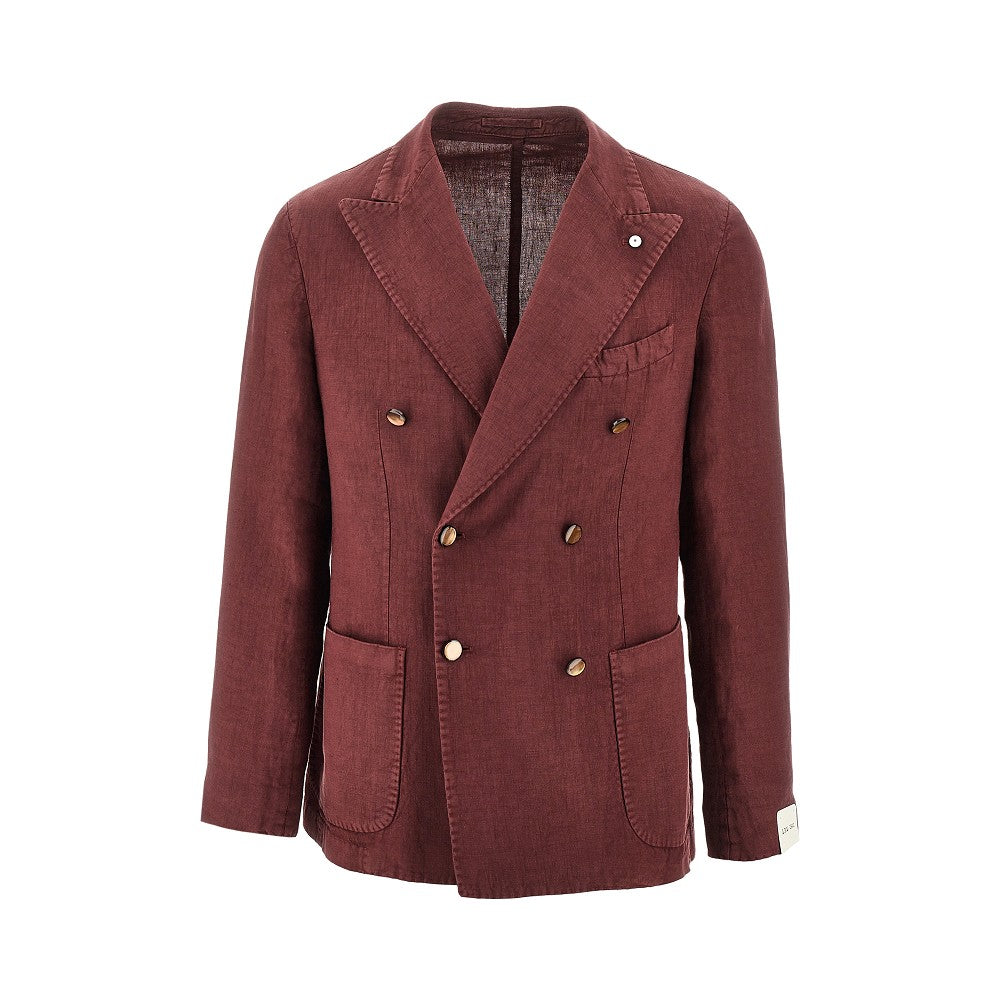 L. B.M. 1911 Linen double-breasted jacket Man 52
