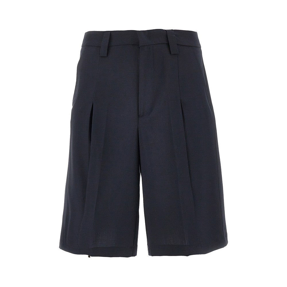 C.9.3 Wool-blend canvas bermuda shorts Man 46