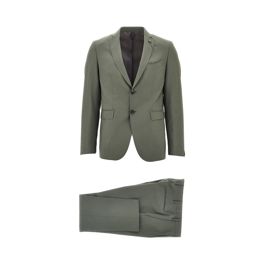 SANTANIELLO Wool-blend single-breasted suit Man 48