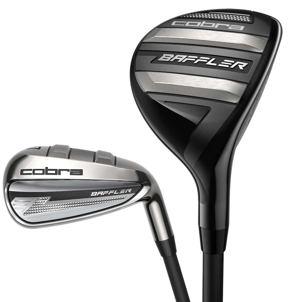 Cobra Golf Baffler Combo Irons #4, #5 Hybrids, 6-PW Graphite Regular Flex