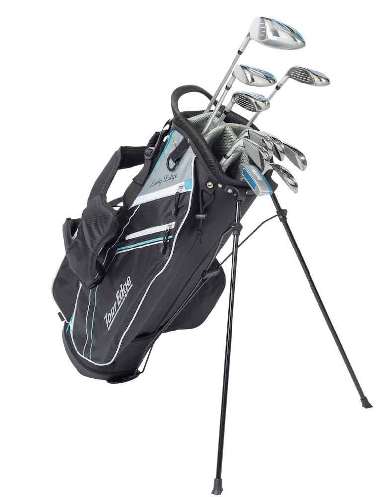 Tour Edge Golf LH Ladies TE-200 Half Set With Bag Ladies Flex (Left Handed)