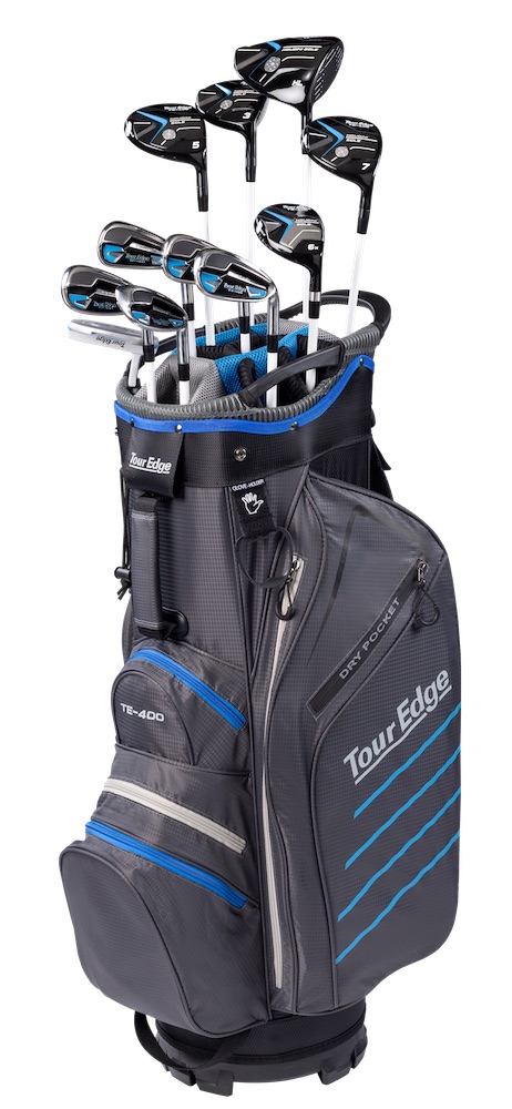 Tour Edge Golf Ladies TE-400 Complete Set With Bag Ladies Flex