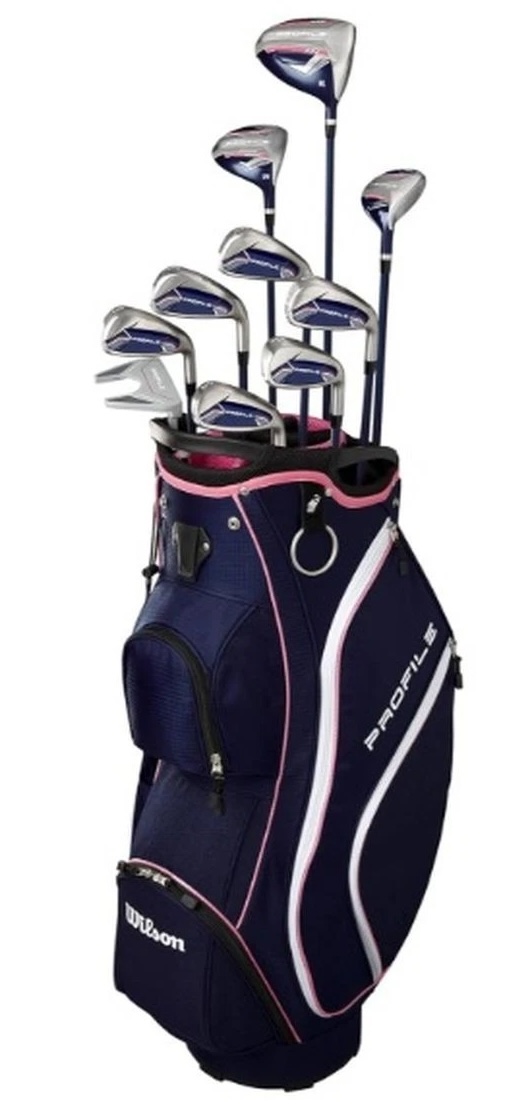 Wilson Golf Ladies Profile SGI Complete Set W/Bag Ladies Petite [4'11"-5'3"]