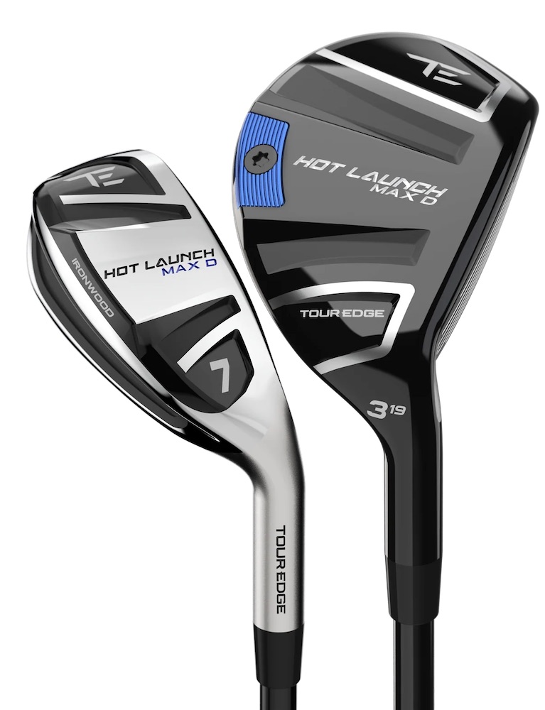 Tour Edge Golf Hot Launch Max D Combo Irons #4, #5, Hybrids 6-PW Regular Flex Graphite Left Handed