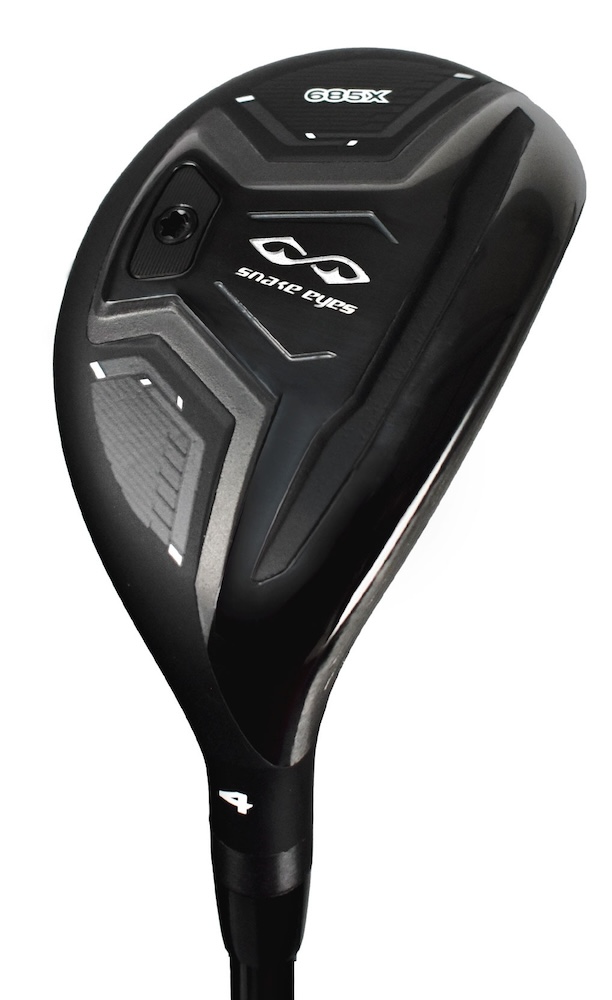 Snake Eyes Golf 685X Hybrid 22* Stiff Flex #4 Hybrid
