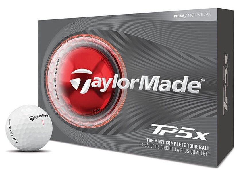 Taylor Made Golf 2026 TP5x *1-Dozen* White