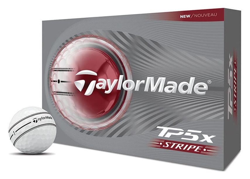 Taylor Made Golf 2026 TP5x Stripe *1-Dozen* White