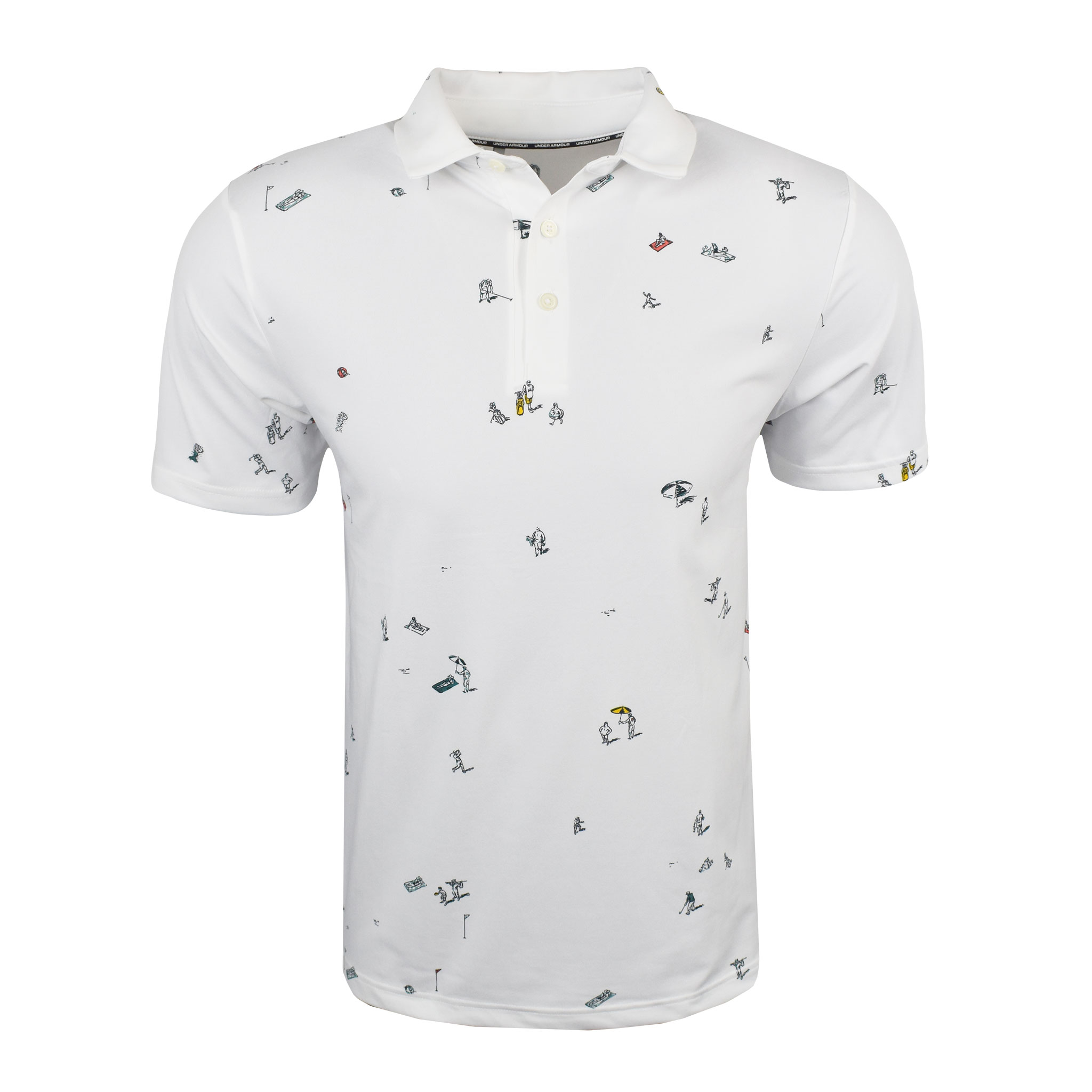 Under Armour Golf Armour Day Beach Motif Polo