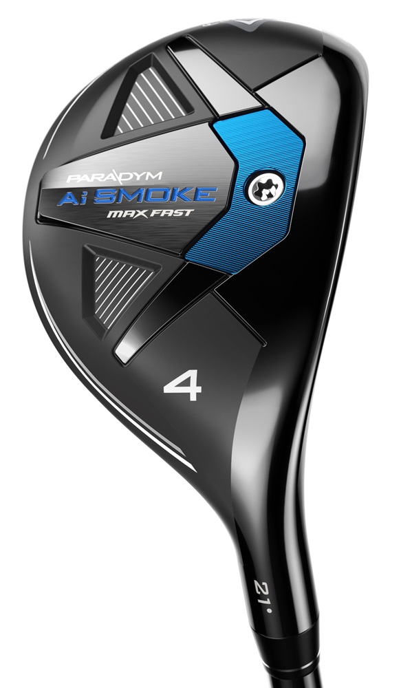 Pre-Owned Callaway Golf Paradym Ai Smoke Max Fast Hybrid Graphite MRH 24* Senior #5 Hybrid [Mitsubishi Tensei Blue 40 Graphite] *Excellent*