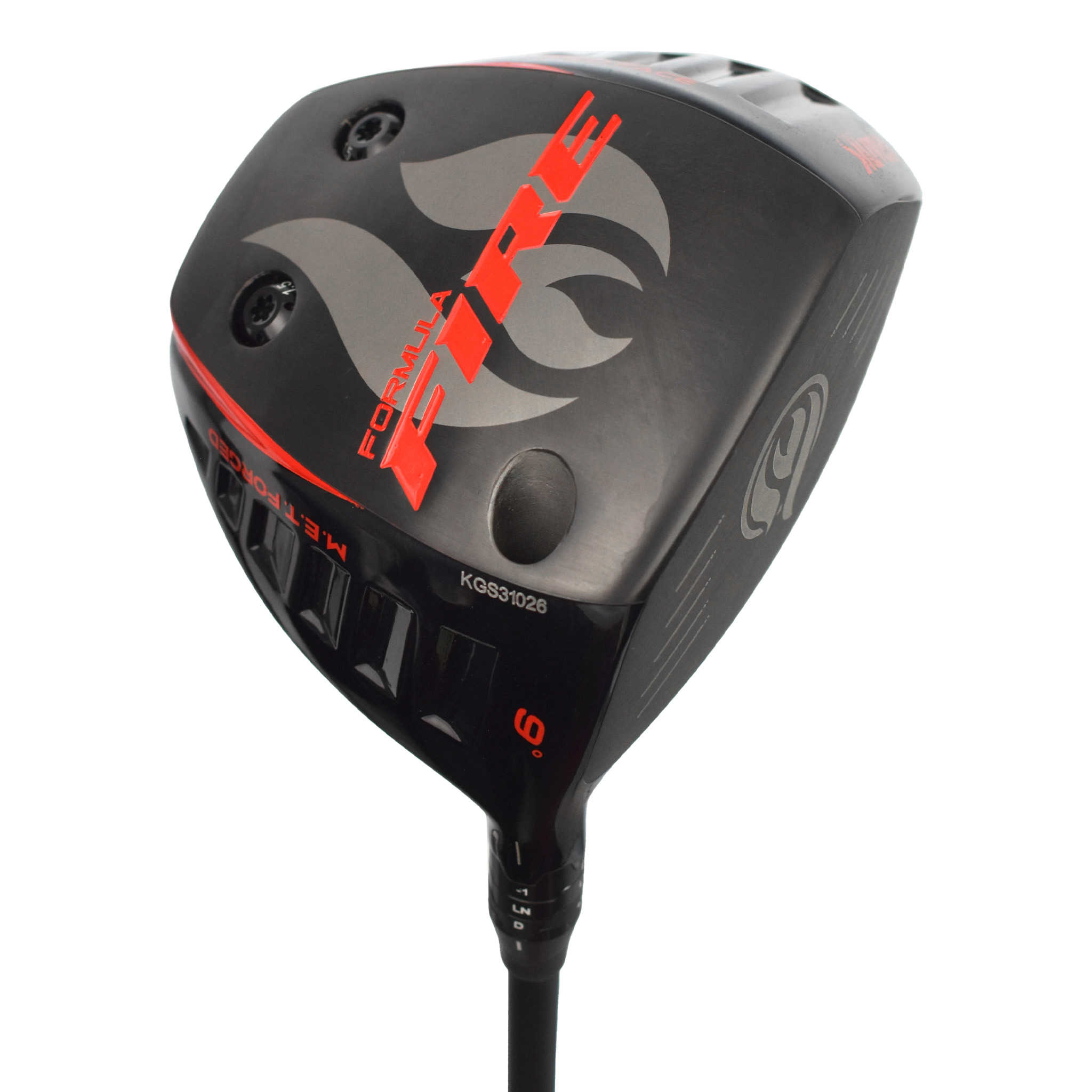 Pre-Owned Krank Golf Formula Fire Pro Driver Graphite MRH 9* Regular Driver [Fujikura Speeder X Tour Graphite] *Very Good*