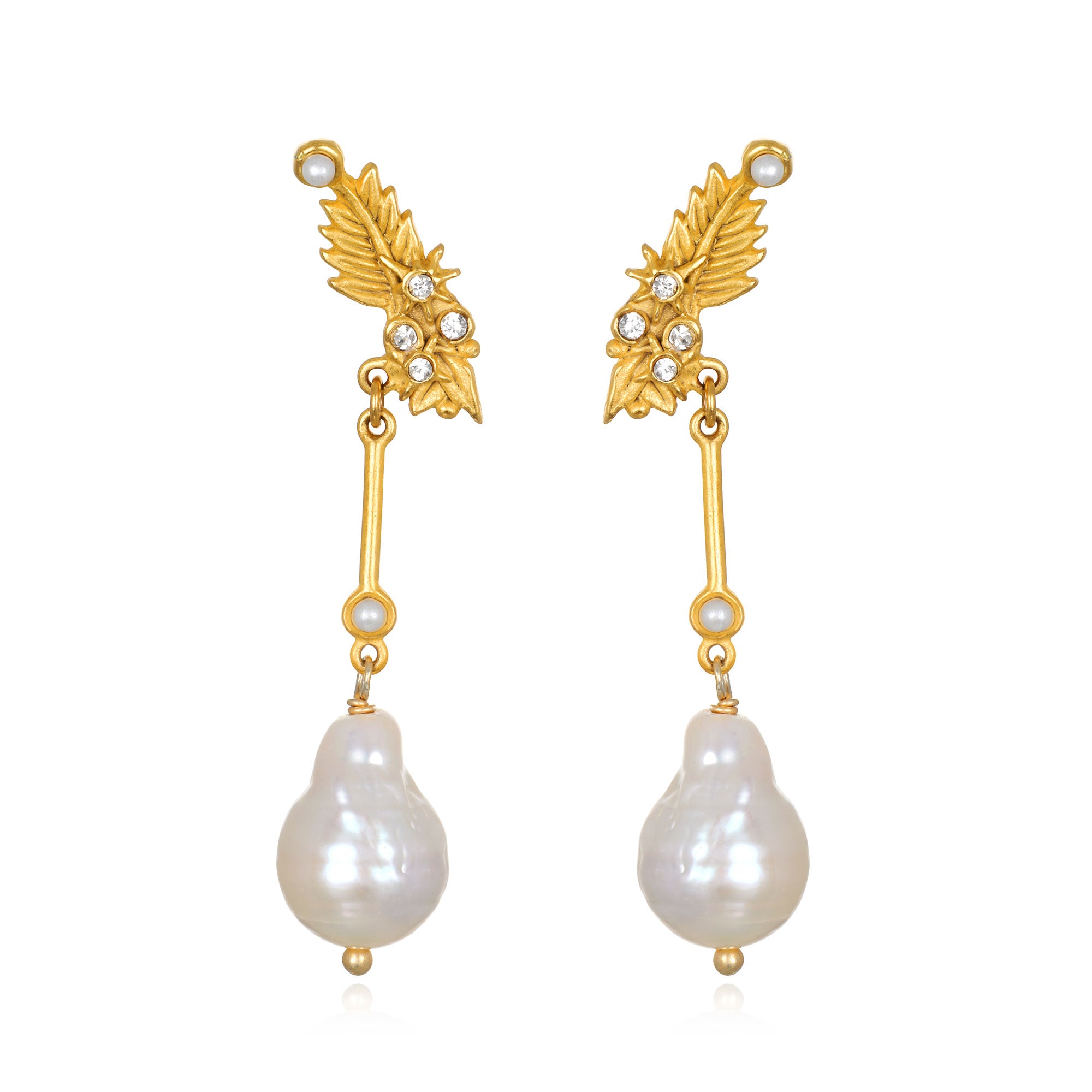 Charmion Pearl Drop Earrings